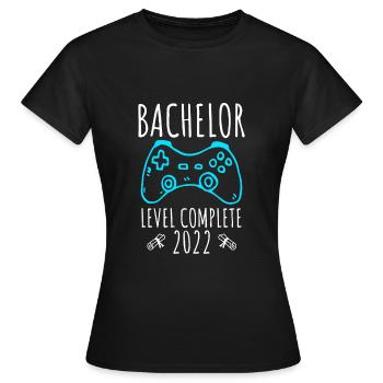Baccalauréat Baccalauréat 2022 Terminé - T-shirt Femme - noir - Devant - AI Model Female 172 dark (172cm)
