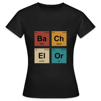 Bachelorabschluss Bachelor of Science Bachelor - Frauen T-Shirt - Schwarz - Vorne - AI Model Female 172 dark (172cm)
