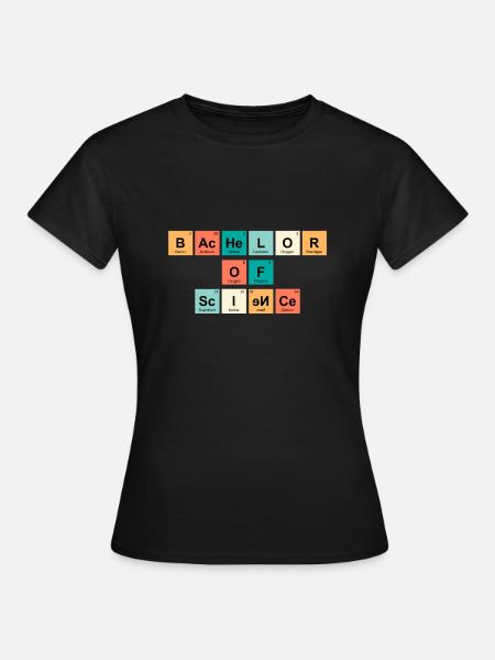 Bachelor of Science Abschluss 2022 Bachelor - Frauen T-Shirt - Schwarz