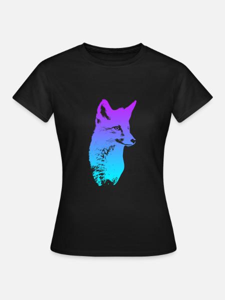 Fuchskopf Fuchs Fuchsjagd Jäger - Frauen T-Shirt - Schwarz