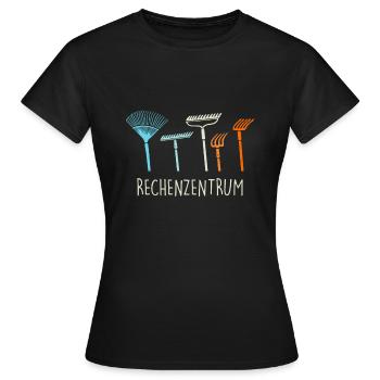 Landschaftsbauer Garten Schrebergarten - Frauen T-Shirt - Schwarz - Vorne - AI Model Female 172 dark (172cm)