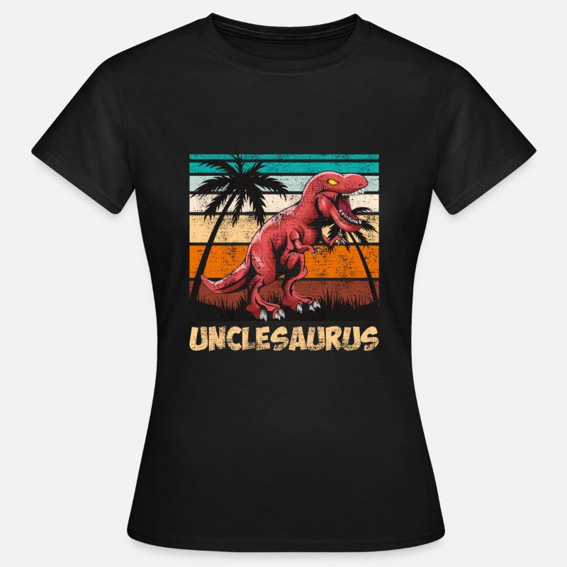 Unclesaurus Uncle Uncle - Women's T-Shirt - black