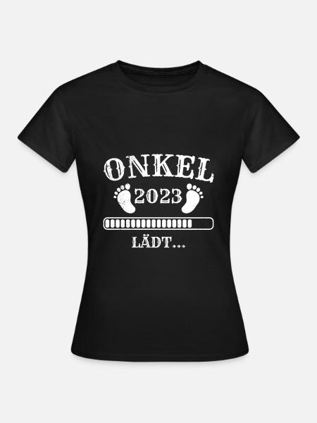 Onkel 2023 lädt - Frauen T-Shirt - Schwarz