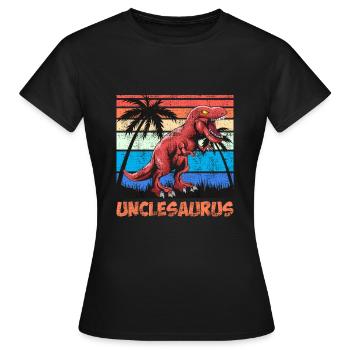 Oncle Oncle - T-shirt Femme - noir - Devant - AI Model Female 172 dark (172cm)