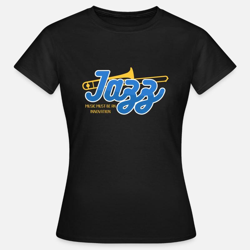 Jazz trombone - Women's T-Shirt - black
