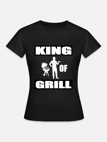 BBQ - Frauen T-Shirt - Schwarz
