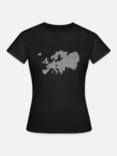Tschechien - Frauen T-Shirt - Schwarz