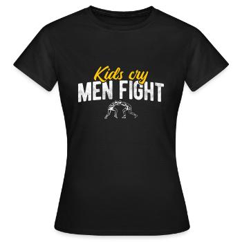 Grappling Martial Arts Wrestling - Frauen T-Shirt - Schwarz - Vorne - AI Model Female 172 dark (172cm)