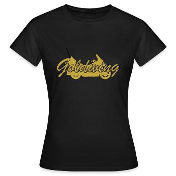 Goldwing Gift Gift Idea - Women's T-Shirt - black - Front - AI Model Female 172 dark (172cm)