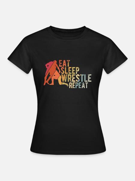 Grappling Martial Arts Wrestling - Frauen T-Shirt - Schwarz