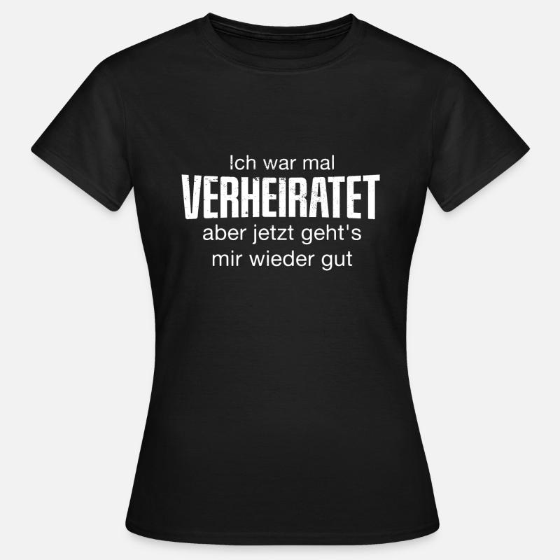 Scheidung - Frauen T-Shirt - Schwarz