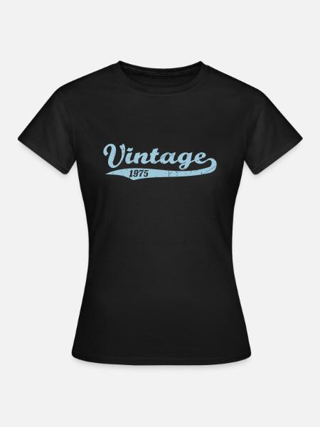 Vintage 1975 - Women's T-Shirt - black