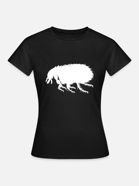 Floh - Frauen T-Shirt - Schwarz