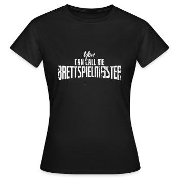 Brettspiele Brettspiel Spieleabend - Frauen T-Shirt - Schwarz - Vorne - AI Model Female 172 dark (172cm)