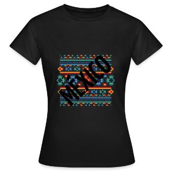 Mexique mignon et bien-aimé - T-shirt Femme - noir - Devant - AI Model Female 172 dark (172cm)