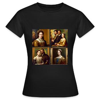 The Royal Majestys - Women's T-Shirt - black - Front - AI Model Female 172 dark (172cm)