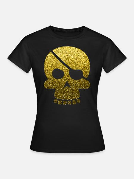 Skull Pirate - Women's T-Shirt - black