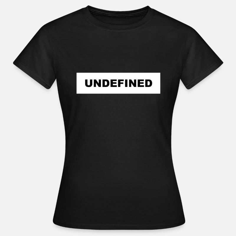Javascript - Frauen T-Shirt - Schwarz