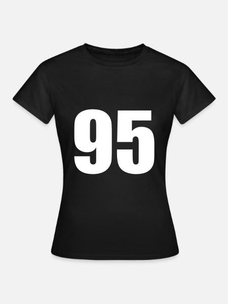 95 - Frauen T-Shirt - Schwarz