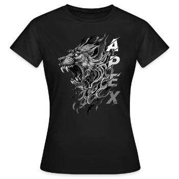 Primal Apex baboon - Women's T-Shirt - black - Front - AI Model Female 172 dark (172cm)