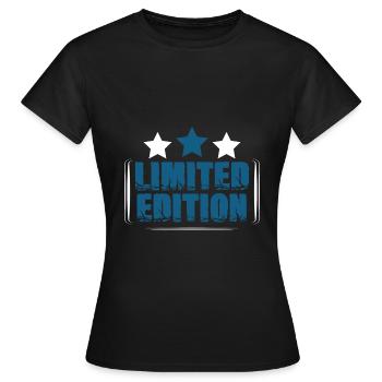 Limited Edition - T-shirt Femme - noir - Devant - AI Model Female 172 dark (172cm)