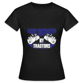 farmer farm - Frauen T-Shirt - Schwarz - Vorne - AI Model Female 172 dark (172cm)