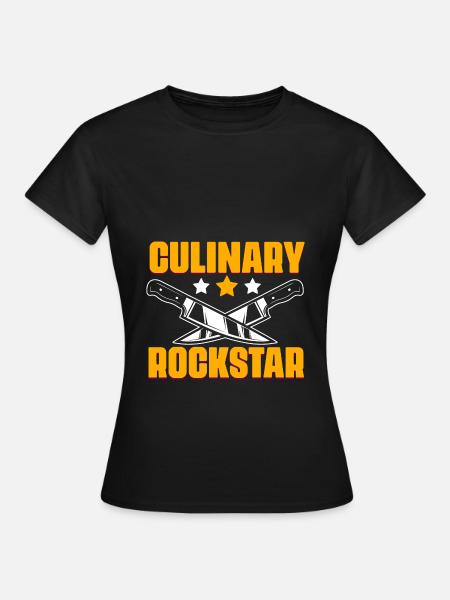 Kulinarisches, lustiges, professionelles Kochen - Frauen T-Shirt - Schwarz