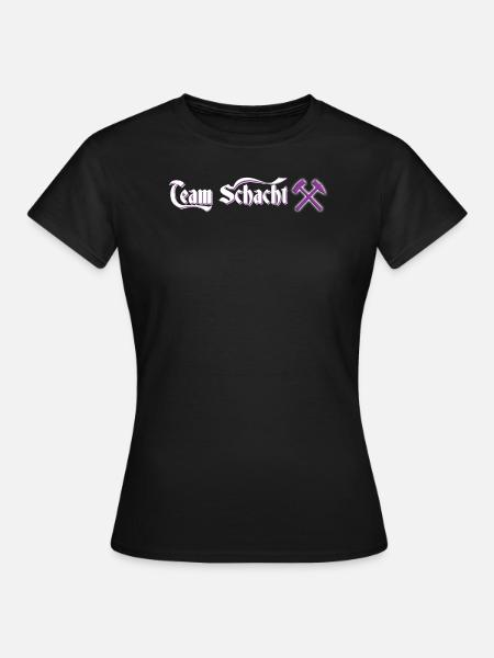 Erzgebirge Team Aue Schacht Fußball Geschenk Natur - Frauen T-Shirt - Schwarz