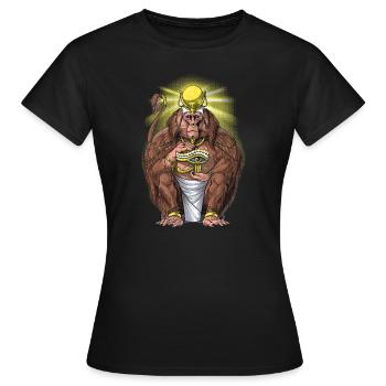 Mythologie égyptienne antique Divinité Aani - T-shirt Femme - noir - Devant - AI Model Female 172 dark (172cm)