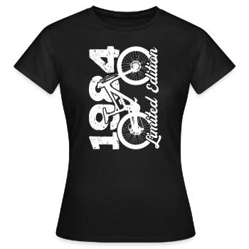 1984 Édition limitée VTT Bike Bike Bike - T-shirt Femme - noir - Devant - AI Model Female 172 dark (172cm)