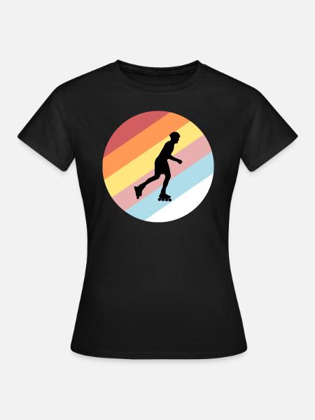 Roller - T-shirt Femme - noir