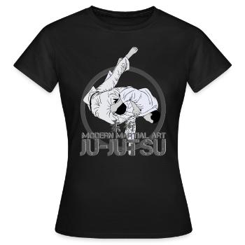 Ju Jutsu Ju-Jitsu Ju-Jutsu - T-shirt Femme - noir - Devant - AI Model Female 172 dark (172cm)