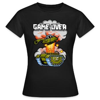 Russian Fail - Frauen T-Shirt - Schwarz - Vorne - AI Model Female 172 dark (172cm)