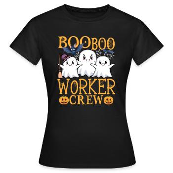 Worker Gift Funny Worker Saying - T-shirt Femme - noir - Devant - AI Model Female 172 dark (172cm)