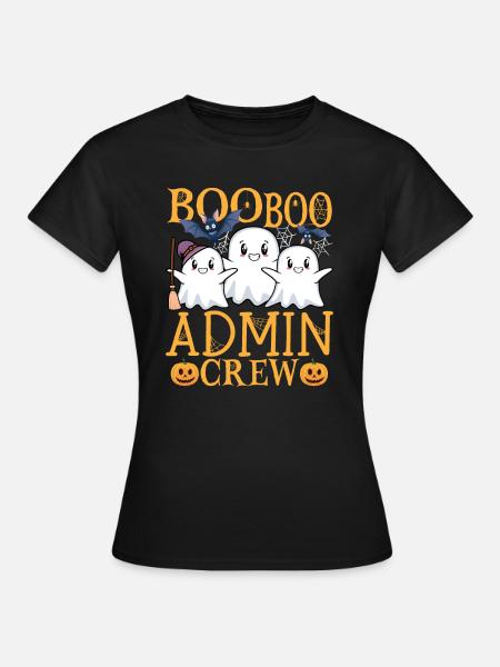 Admin uu Lustig Admin - Frauen T-Shirt - Schwarz