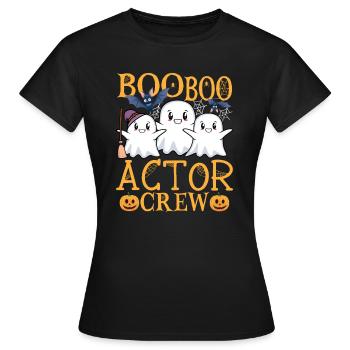 Schauspieler uu Lustiger Schauspieler - Frauen T-Shirt - Schwarz - Vorne - AI Model Female 172 dark (172cm)