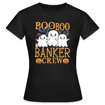 Banquier et banquier - T-shirt Femme - noir - Devant - AI Model Female 172 dark (172cm)
