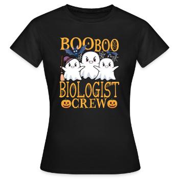Biologe uu Lustiger Biologe - Frauen T-Shirt - Schwarz - Vorne - AI Model Female 172 dark (172cm)