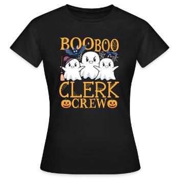 Sachbearbeiter Angestellter Büro Beamter - Frauen T-Shirt - Schwarz - Vorne - AI Model Female 172 dark (172cm)