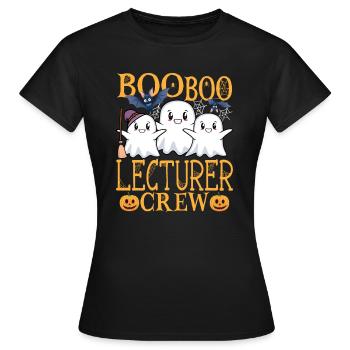 Dozent Dozentin uu Lustige Dozent - Frauen T-Shirt - Schwarz - Vorne - AI Model Female 172 dark (172cm)