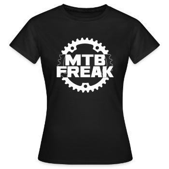 Freak VTT - T-shirt Femme - noir - Devant - AI Model Female 172 dark (172cm)