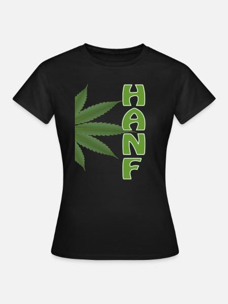 HANF - Frauen T-Shirt - Schwarz