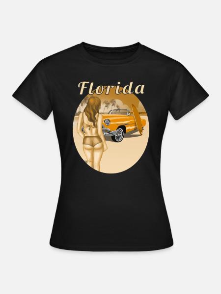 Floride - T-shirt Femme - noir