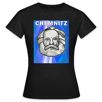 CHEMNITZ - T-shirt Femme - noir - Devant - AI Model Female 172 dark (172cm)