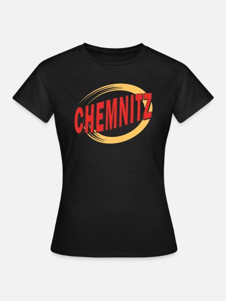 CHEMNITZ - Frauen T-Shirt - Schwarz