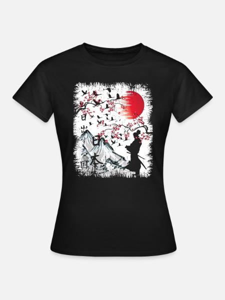 Japan Vintage Japanese Streetwear - Women's T-Shirt - black
