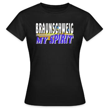 BRAUNSCHWEIG MON - T-shirt Femme - noir - Devant - AI Model Female 172 dark (172cm)