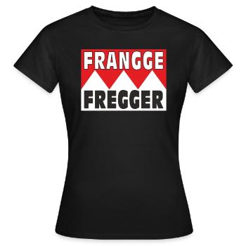 FRANGGE FREGGER - Women's T-Shirt - black - Front - AI Model Female 172 dark (172cm)