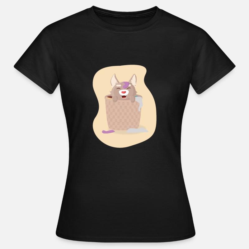 waschtag - Women's T-Shirt - black
