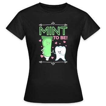 Médecin dentaire Dental Dentiste - T-shirt Femme - noir - Devant - AI Model Female 172 dark (172cm)